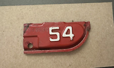 Rare 1954 CALIFORNIA LICENSE PLATE TAB-TAG   For 1951 Plates  - - - - picture