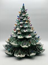 Ceramic 18” Christmas Tree By Nowell’s Molds 3 Piece No Light Base picture