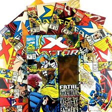 X-Factor 10 Comic Book Lot Run Marvel Issues 83 84 88 89 90 91 92 93 94 95  picture