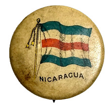 1896 NICARAGUA Flag Sweet Caporal 7/8