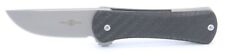 TwoSun TS128-S90V Frame Lock Knife Titanium Carbon Fiver Handle Plain S90V Blade picture