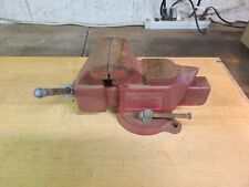 Columbian D43-1/2 M4 3 1/2 in Jaw Swivel Bench Vise Made In USA Anvil Pipe Jaws picture
