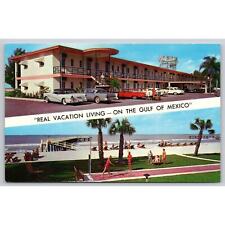 Postcard FL Indian Rocks Beach Gulf Lane Apt Motel picture
