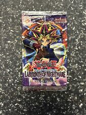 2003 Yugioh Labyrinth of Nightmare Booster Pack Empty picture