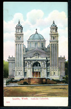 1908 St. James Catholic Cathedral Seattle Washington Historic Postcard Pub. PCK picture