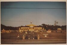 Holly Hill Florida City Hall Christmas Time Chrome Postcard Unposted Vintage picture