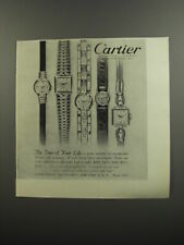1953 Cartier Watches Ad - The time of your life picture