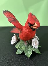 Lenox Fine Porcelain CARDINAL Garden Birds Figurine - Chipped picture