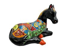 Talavera Horse Sculpture Large Mexican Pottery Folk Art Home Decor Garden 18