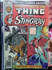 MARVEL TWO IN ONE #64 - THE THING AND STINGRAY JUNE 1980 picture