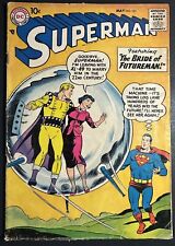 Superman #121 1st app. XL-49 Future Man Vintage DC Comics 1958 GOLDEN AGE picture