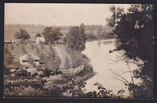 Pearson Pearsons Mill-Real Photo-Bird's Eye-Indiana Possibly-RPPC Postcard picture