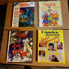 vintage 4 Comics Journal lot 79-84 X Men Weird World Convention Issue picture