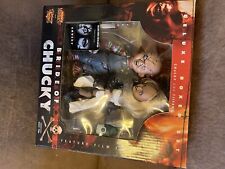 Bride Of Chunky Set Includes Dolls. Movie Props And Movie Poster. Movie Maniacs picture