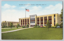 Postcard Wilson Junior High School, Hamilton, Ohio picture
