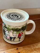 Clark’s Mile -End Spool Cotton w J.P. Coats Coaster Ceramic Coffee Mug Cup – picture
