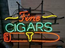 Fine Cigars Cigarette Neon Light Sign 20