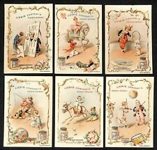 Scarce German Liebig Extract Trade Cards - Set of 6 