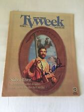 Tom Selleck AUTOGRAPHED 2x Chicago TV Week Jan 1997 SIGNED ON COVER & p 5 w/COA picture