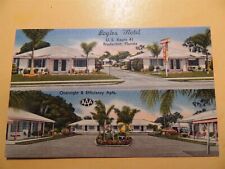 Bayles Motel Bradenton Florida vintage linen postcard  picture