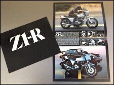 1978 Kawasaki Z1-R Motorcycle Bike Vintage Brochure Folder picture