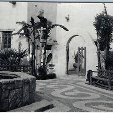 c1940s San Antonio, Tex. RPPC Spanish Governor's Palace Real Photo Postcard A199 picture