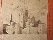 The Ice Palace Great Winter Carnival Montreal Quebec Canada 1885 Stereoview  picture