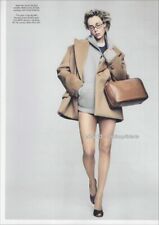 woman's THIGHS Legs ANKLES Feet in Heels 1-Page Clipping - ELLE Edie Campbell picture