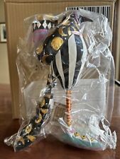 MacKenzie-Childs Patience Brewster CARL CROW CANDLE HOLDER Halloween Decor NEW picture