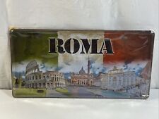 Fabbro Souvenir Roma Magnetic Plate Made In Italy New Sealed picture