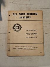 Vintage 1962 Chevrolet Training Booklet: