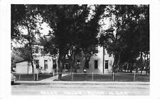 Vintage RPPC Rolla North Dakota Court House Rolette County real photo postcard picture
