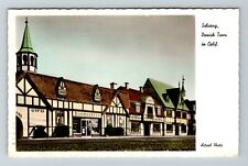 Solvang CA-California, Danish Town RPPC Real Photo Vintage Souvenir Postcard picture