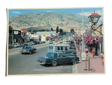 Street View Osoyoos British Columbia Canada Postcard picture