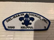 Del -Mar-Va Council CSP 2000 Helpful FOS Issue B picture