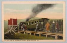 The Gulf Tank, Mt. Washington Railway, White Mountains NH Postcard (#F629) picture