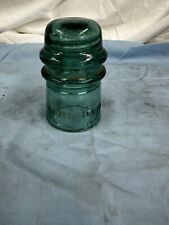 Vintage Antique Glass Insulator Am Tel &Tel Co. AT&T Co. picture