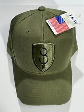 US ARMY 8TH INFANTRY DIVISION VETERAN MILITARY HAT/CAP picture