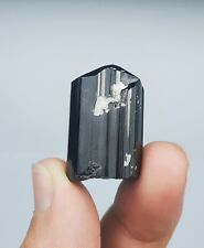 Natural Black Tourmaline Terminated Crystal From Skardu Pakistan. picture