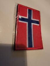 Flag Of Norway Iron On Patch New  picture