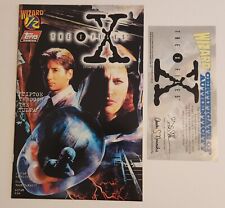 The X-files no. 1/2 Topps comics 1995 w/certificate of authenticity picture