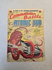 Commander Battle and the Atomic Submarine #2  1954 Golden Age Comic Book picture