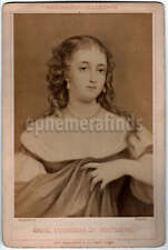 Anne Countess of Southesk Scotland Royalty Antique Cabinet Photo picture