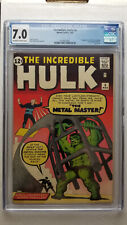 Incredible Hulk #6 CGC 7.0 F/VF     Last Issue picture
