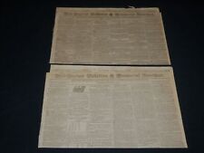 1815 AUGUST 15 & 18 NEW ENGLAND PALLADIUM NEWSPAPER LOT OF 2 ISSUES - NP 4867 picture