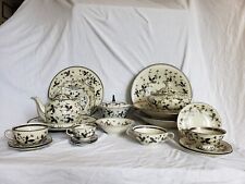 Incredible Large Set of Antique Malerei 1857 Czechoslovakian Dinnerware picture