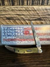 Case XX Toothpick Olive Green 125th Anniversary Knife 610096 picture