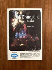 Vintage 1971 Disneyland Guide Castle At Night Fireworks Cover Walt Disney picture