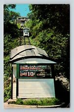 Dubuque IA, Fenelon Place Elevator, Scenic Railway, Iowa Vintage Postcard picture