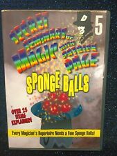 Secret Seminars of Magic Vol 5 (Sponge Balls) with Patrick Page - DVD picture